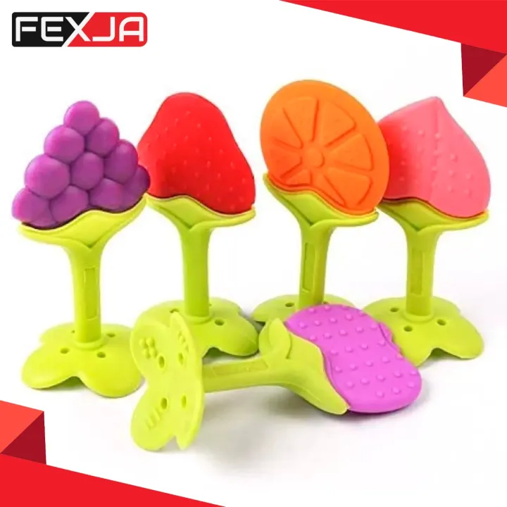 Grape Baby Silicone Hand Teether/Pacifiers CN -1pcs